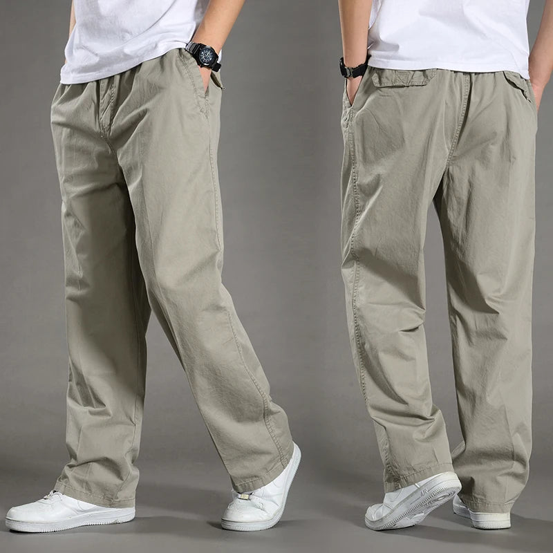 Urban Legacy - Pantalón urbano de corte relajado