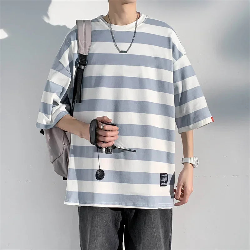 90s Vibe Striped Tee