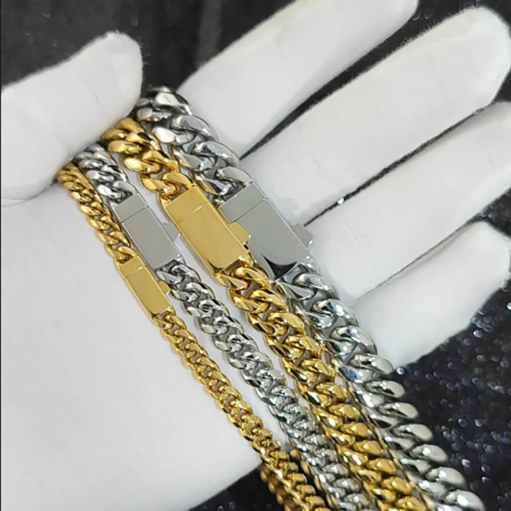 Cuban link bracelet