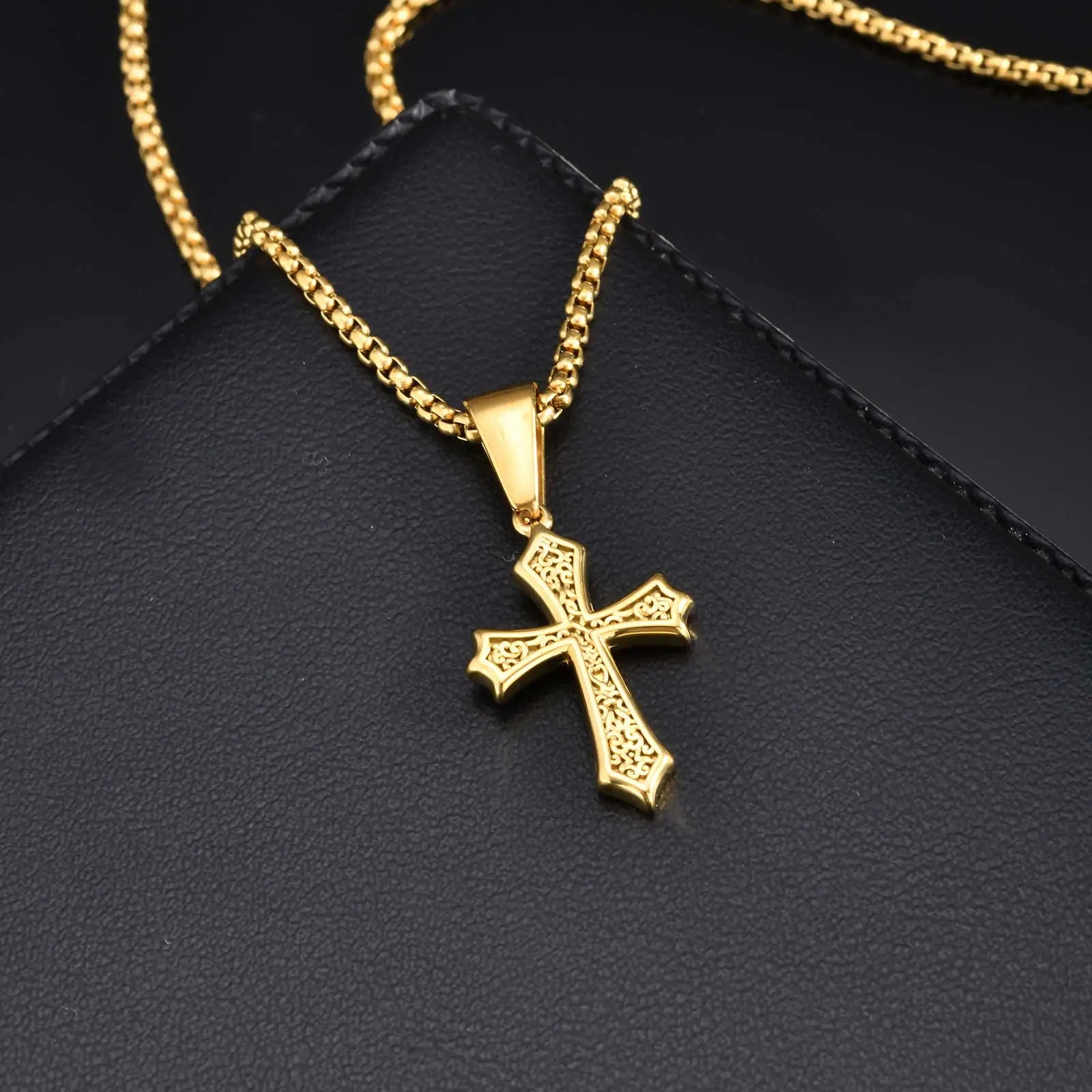 Hip Hop Cross Necklace